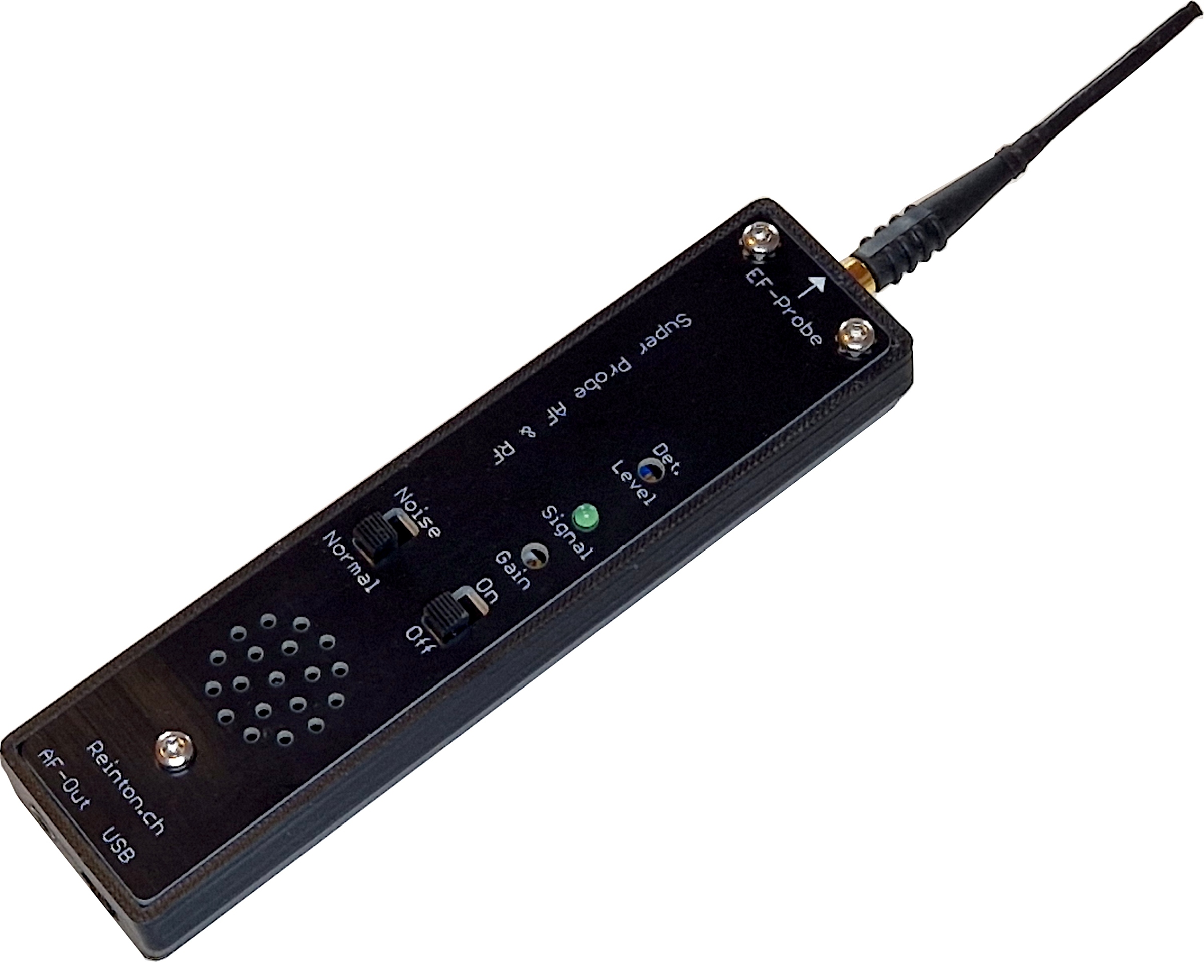 E-Feld Sonde mit Verstärker